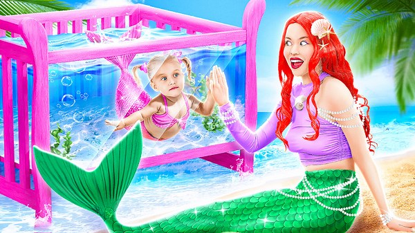 Incredible Mermaid Transformation!