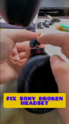 How to fix broken Sony headset? #fixheadset #repair #repairheadset