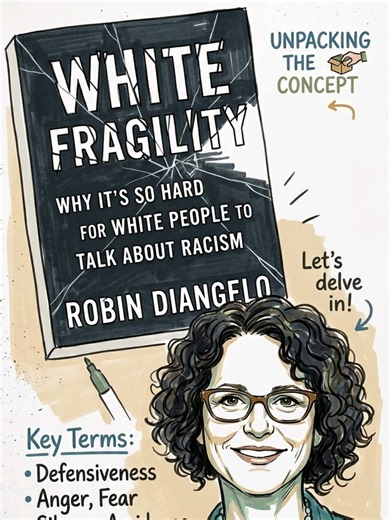 White Fragility Book Summary | The Truth About Racism Most People Avoid Description: This quick summary of White Fragility by Robin DiAngelo breaks down the powerful ideas behind race, privilege, defensiveness, and uncomfortable conversations in modern society. Learn why discussions about racism often trigger emotional reactions and how awareness can lead to growth, empathy, and better communication. If you want to understand social issues, personal bias, and cultural awareness in a simple and e