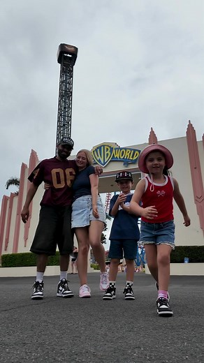 Exploring Warner Bros. Movie World with Kids