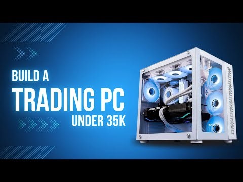 35K Trading PC Build with RGB Cabinet + Curved Monitor | Budget Gaming PC 2025