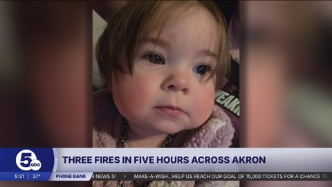 3 fires in 5 hours leave 5 dogs dead and multiple people displaced in Akron