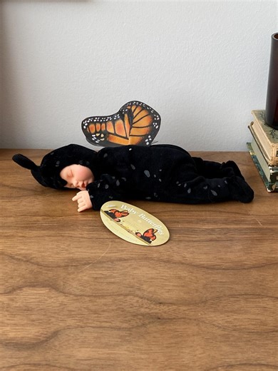 Vintage Anne Geddes Baby Butterflies Bean Filled Doll Monarch Wings - Etsy