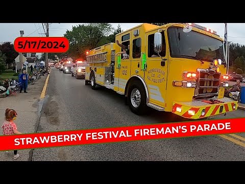 2024 Strawberry Festival Fireman's Parade - Buckhannon, WV