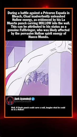 During a battle against a Privaron Espada in Bleach, Chad inadvertently unleashed Hol... #Shorts