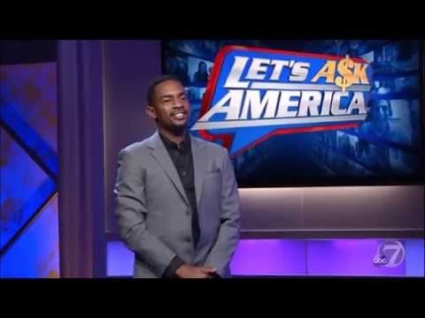 ABC Game Show 'Let's Ask America' - Alex Competes In Show