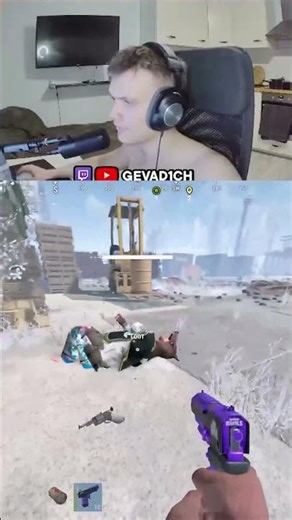 Is bro good in the head?😭🙏 #gevad1ch #twitch #rust #rustsolo #solorust #shorts