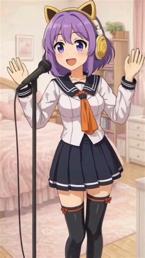 ちょっと！ 変なところ見ないでよ Hey! Stop looking at me like that, you pervert! #新妹魔王の契約者 #成瀬澪 #制服