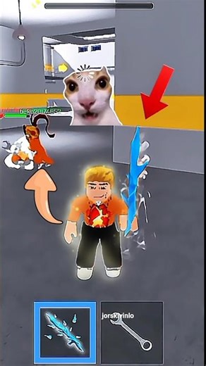 Blue sword battle with Roblox.#shorts #viral #roblox #explore