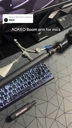Affordable Aokeo Low Profile Microphone Boom Arm Review