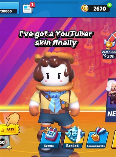 I’ve finally got a YouTuber skin