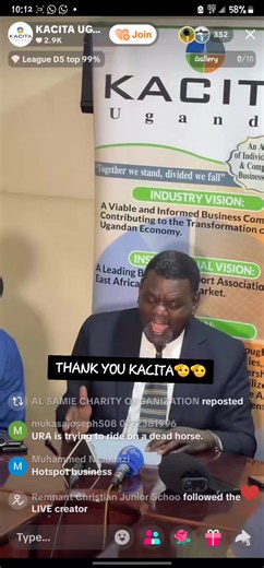 Thank You Kacita — Nyombi Thembo & Joel Ssenyonyi Tribute