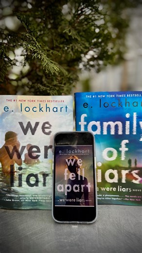 E. Lockhart on Instagram: "Is this illegal? No, it’s just a pre-order sale @barnesandnoble July 8-11 only, members get 25% off. Use code: PREORDER25 at checkout BN’s WE FELL APART is a special edition with seafoam printed edges, an exclusive case with a foil stamp and bonus content that won’t be in any other edition."