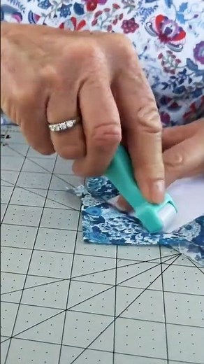 EASY Quilt Block 🔷 Diamonds in a Square using Foundation Paper Piecing #quiltingblocks #quiltingtips