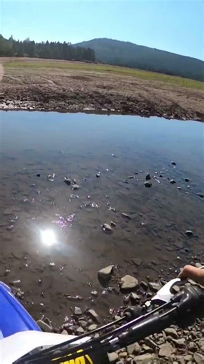 KLX110 Water Crossing Gone Wrong #enduro #husqvarna #bikelife #pitbike #110