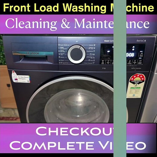 Clean Front Load Drum Like a Pro! Descale & Maintain Easy #shorts #frontloadwashingmachine
