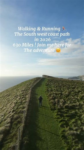 I love to challenge myself 😄 so in 2026 I’m going to take on the ambitious challenge of walking 🥾 , running 🏃‍♂️ & wild camping 🏕️ The South West Coast path 630 Miles in total! 🙌 … The plan is to cover around 10 miles each day mostly at weekends starting in January, the rules I’ve set myself , Drone🚁 shot of me on every beach 🏖️ possible & high resolution Canon Dslr landscape photos so epic shots incoming! I’m going to keep it as real as possible so I will also vlog as much as I can of it