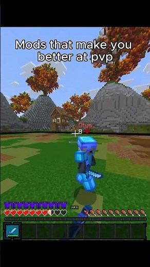 These Mods Gave Me a HUGE PvP Advantage… #minecraft #pvp #mods