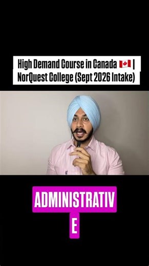 High Demand Course in Canada 🇨🇦 | NorQuest College (Sept 2026 Intake)