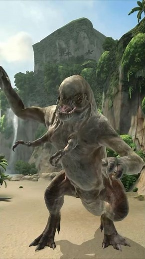 Battling the D-Rex boss in JW Alive! #jurassicworldrebirth #jurassicworldalive #drex