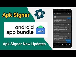 Apk Signer New Updates|How To Signing App Bundle In Hindi