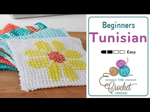 Tunisian for Beginners | The Crochet Crowd