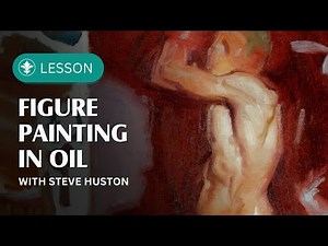 Direct Oil Painting: Male Figure with Steve Huston