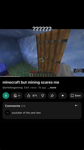 #minecraft #challenge #clips #artefox #viral | artefox gaming