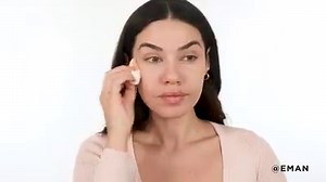 Blur the line between real skin and makeup with our Smooth Finish Powder Foundation. Makeup By Eman demonstrates how to customize your coverage with two different application techniques. Apply wet for full coverage with a natural finish or dry for sheer coverage with a matte finish. | Laura Mercier