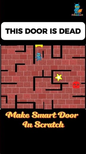Smart Door in Scratch 😳 | Learn Variables the Easy Way!