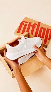 19K views · 201 reactions | Need a ride or die pair of white, platform sneakers, that do 'everything'? Check out our F-Mode Flatform Sneakers.  amazing ergonomics  cloud-like cushioning  a little extra height Biomechanically engineered on our Microwobbleboard(TM) technology — and for the boffins out there, they also boast the APMA Seal of Acceptance (for shoes that give 'good foot health'). Really. Who wouldn't wear these?  | FitFlop | Facebook
