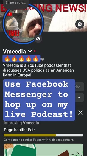 USE FACEBOOK MESSENGER TO HOP UP ON MY LOVE PODCAST!