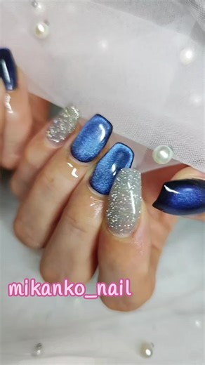 独学ネイリスト みかんこ #mikanko_nail #佐賀のネイル #神埼のネイル #マグネットネイル #フラッシュネイル #佐賀の耳つぼジュエリー #神埼の耳つぼジュエリー