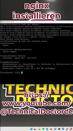 NGINX: Installieren & konfigurieren