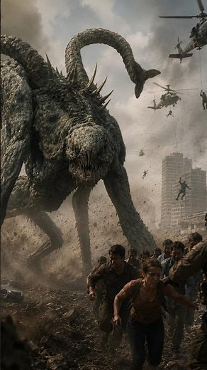 Alien Monsters attack #alieninvasion #movieexplained #movierecap #netflix #scarymovie #primevideo