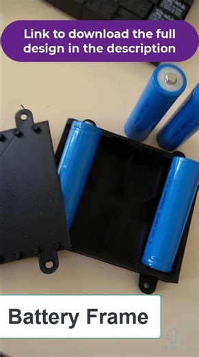 DIY 3D Printed Lithium Battery Box for Robotics Projects