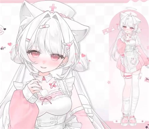 Premade Live2d Vtuber Model: Ready to Use, Vtubestudio Compatible - Etsy UK