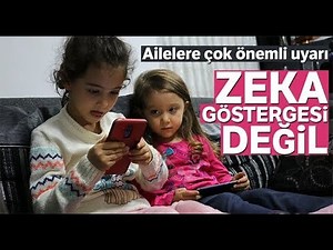Çocukların Telefon ve Tabletle Oynaması Onları Zeki Yapmıyor