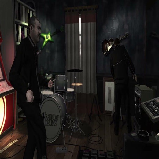 Grand Theft Auto IV: The Ballad of Gay Tony. Булгарин ловит ритм