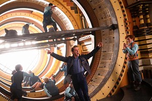 'Wicked' star Jonathan Bailey had to plug himself into 'plumbing' because he was so hot during 'Dancing Through Life'