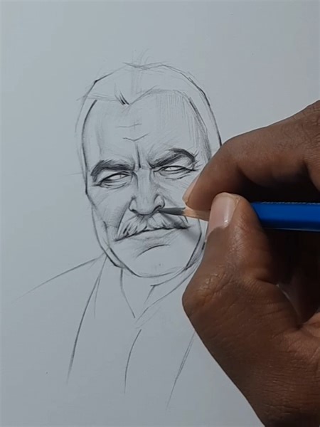 69K views · 2.8K reactions | Hatching technique for portraits 殺❤️ | Vpraveenart | Facebook