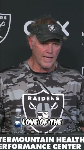 Coach Joe DeCamillis Calls Maxx a Unicorn! Raiders Love Their Leaders! #shorts