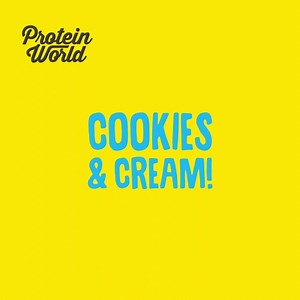74 reactions · 31 comments | Our Number 1 Meal replacement shake now has a new tasty flavour in cookies and cream, with 26 vitamins & minerals you can keep your body happy, along with your taste buds too! | Protein World | Facebook
