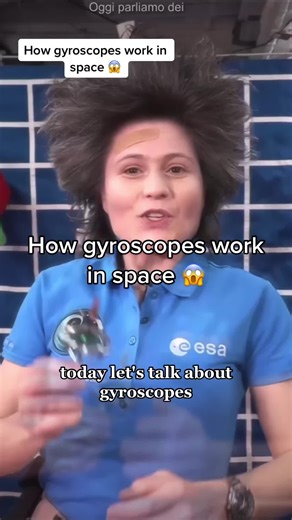 How gyroscopes work in space 😱 #astronaut #astronauts #nasa #NASA #iss #spacestation #internationalspacestation #science #physics #zerogravity #gravity #amazing #interesting #space #universe #gyroscope #fypシ