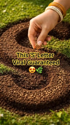 “This S Letter Will Go Viral! 😍🌿🌸”#song #garden #gardening #shorts