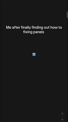 I’m so happy :D#xyzbca #fyp #jinx#fixingpanels | panel
