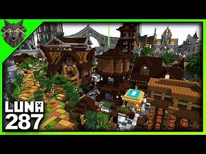 Minecraft Survival 287 | Updating Old Builds! | Power Towers | LUNA SSP Phase 3