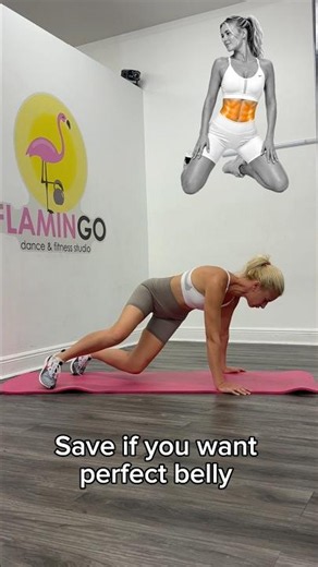 3 exercises 30 times 3 circles for beautiful belly #fitnessonline #fitnessmom #motivation