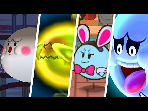 Evolution of Boo in 2D Super Mario Games (1988 - 2022)