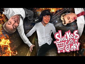 TOTALE ESKALATION 😂 | Niek, Papaplatte, Kroko & Rumathra spielen Slackers Carts of Glory | Niekbeats